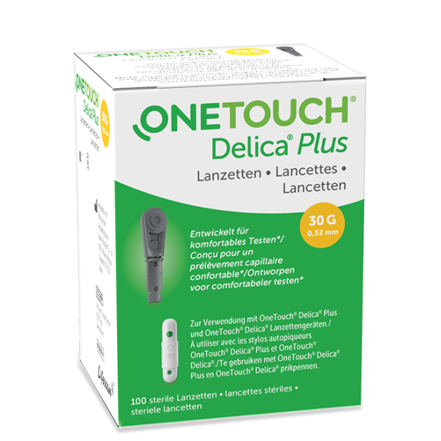 Lancettes OneTouch® Delica® Plus boîte